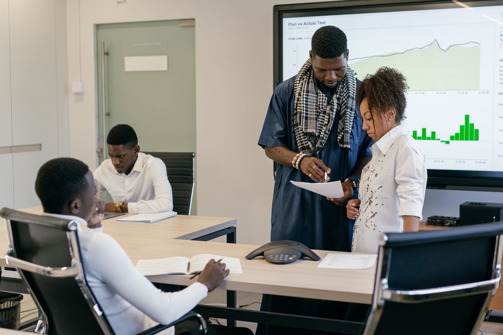 A Kenyan business team running their operations from one connected platform