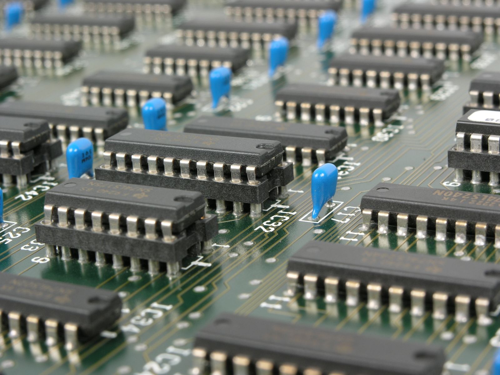 Security updates being applied across a business network
